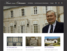 Tablet Screenshot of musee-escrime.com